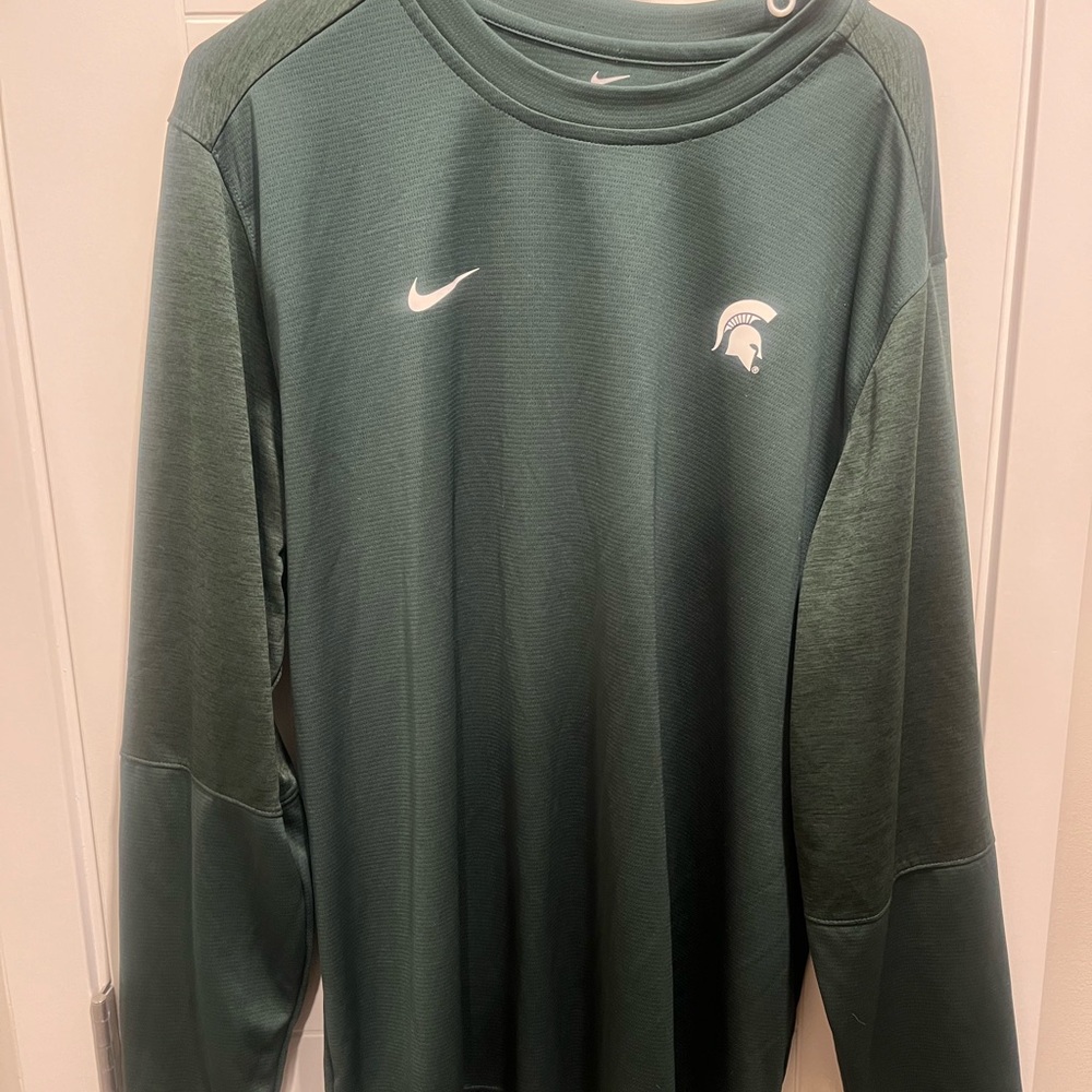 Michigan State On Field Long Sleeve Dri-Fir Men’s XXL